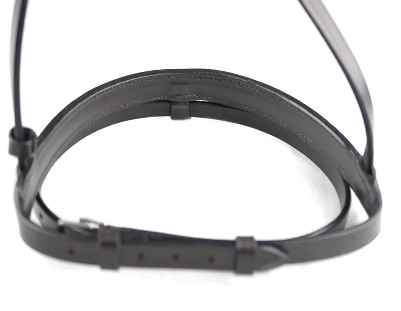 Dever Classic Flash Noseband - Brown-1